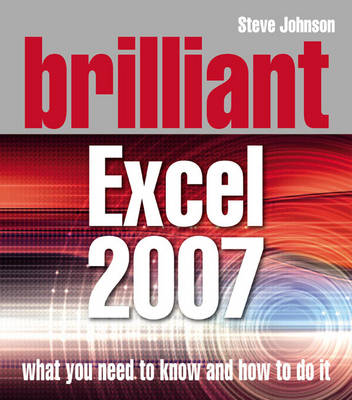 Book cover for Brilliant Excel 2007