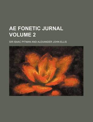 Book cover for Ae Fonetic Jurnal Volume 2