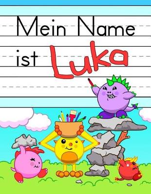 Book cover for Mein Name ist Luka