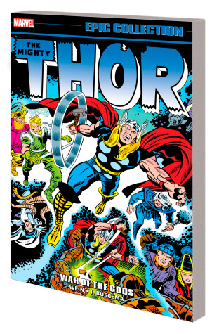 Book cover for Thor Epic Collection: War Of The Gods