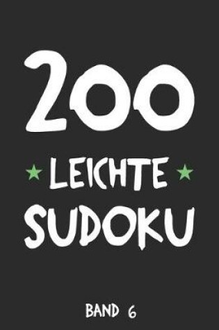 Cover of 200 Leichte Sudoku Band 6