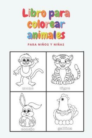 Cover of Libro para Colorear Animales para niños y niñas