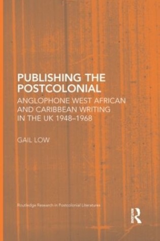 Cover of Publishing the Postcolonial