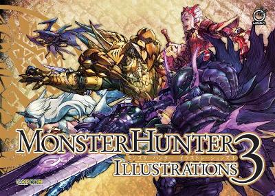 Book cover for Monster Hunter Illustrations 3