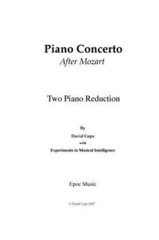 Cover of Piano Concerto (After Mozart) 2 piano arrangement