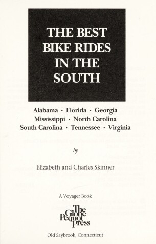 Book cover for The Best Bike Rides in the South