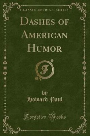 Cover of Dashes of American Humor (Classic Reprint)