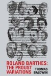 Book cover for Roland Barthes: The Proust Variations