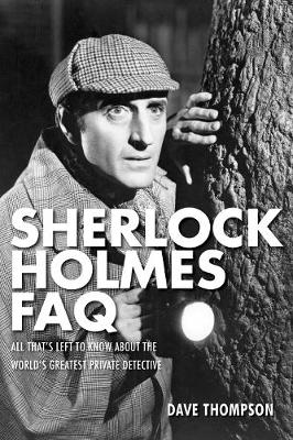 Book cover for Sherlock Holmes FAQ