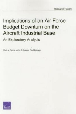 Cover of Implications of an Air Force Budget Downturn on the Aircraft Industrial Base