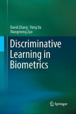 Cover of Discriminative Learning in Biometrics