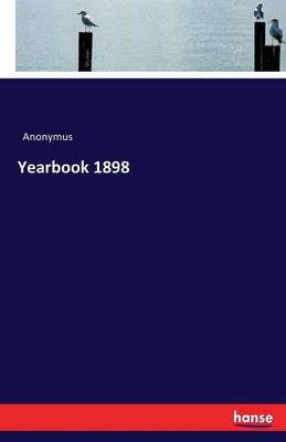 Book cover for Yearbook 1898