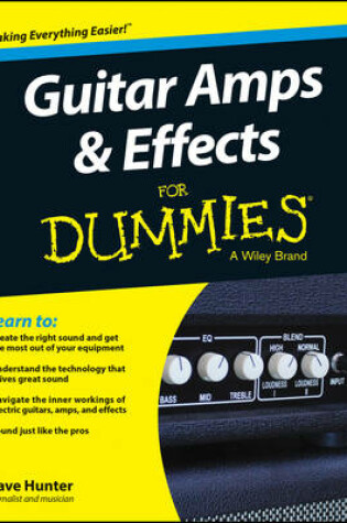 Cover of Guitar Amps & Effects For Dummies