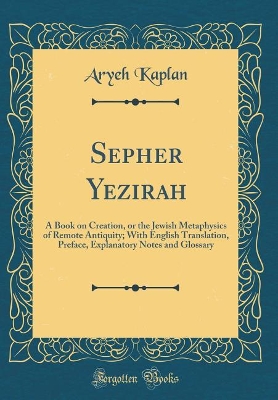 Book cover for Sepher Yezirah
