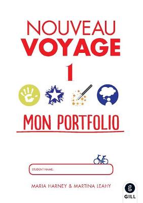 Book cover for Nouveau Voyage 1 Mon Portfolio Booklet