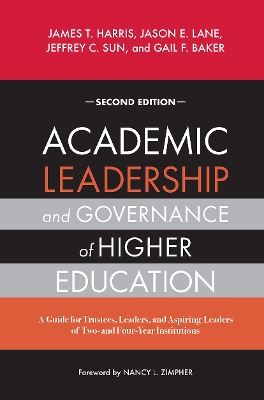 Book cover for Academic Leadership and Governance in Higher Education