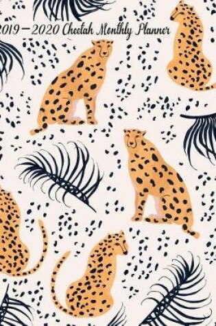 Cover of 2019-2020 Cheetah Monthly Planner