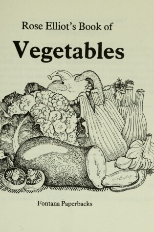 Cover of Book of Vegetables