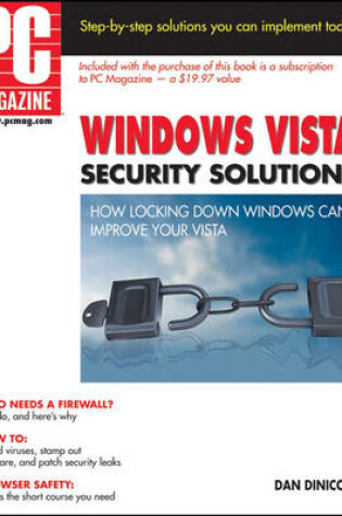 Cover of "PC Magazine" Windows Vista Security Solutions