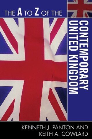 Cover of The A to Z of the Contemporary United Kingdom