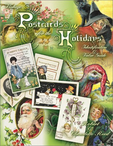 Book cover for Vintage Postcards for the Holidays