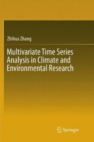 Cover of Multivariate Time Series Analysis in Climate and Environmental Research
