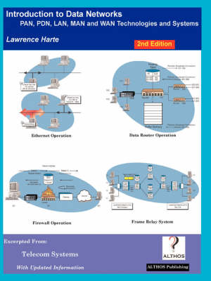 Book cover for Introduction to Data Networks, 2nd Edition, Pan, Pdn, LAN, Man and WAN Technologies and Systems