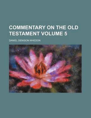 Book cover for Commentary on the Old Testament Volume 5