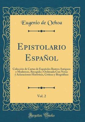 Book cover for Epistolario Espanol, Vol. 2