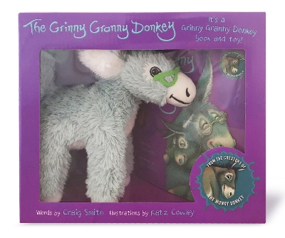 Book cover for The Grinny Granny Book and Toy