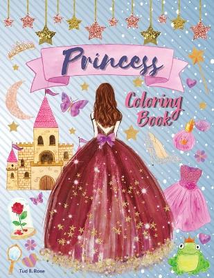 Book cover for Princess Coloring Book