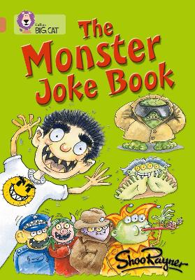 Book cover for The Monster Joke Book