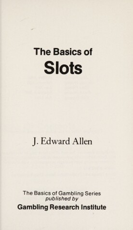 Cover of The Basics of Slots
