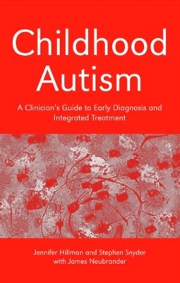 Book cover for Childhood Autism