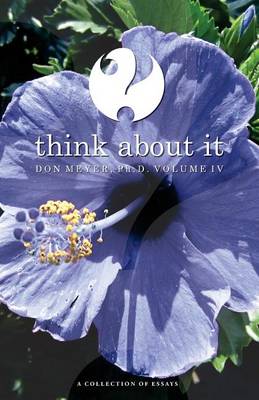 Book cover for Think About It Volume IV