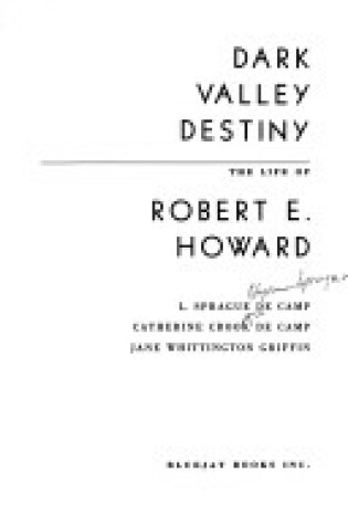 Cover of Dark Valley Destiny