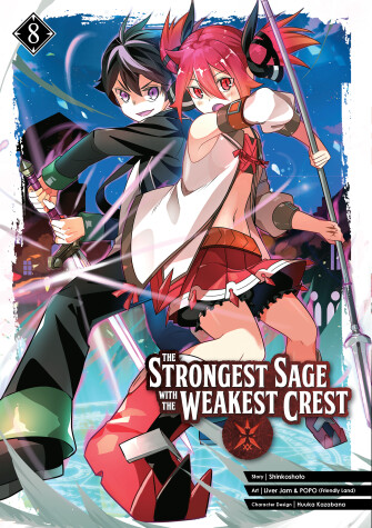 Book cover for The Strongest Sage with the Weakest Crest 8