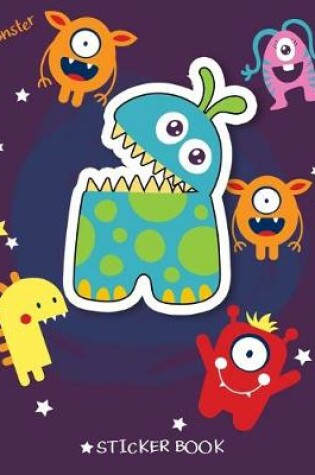 Cover of Sticker Book Monster