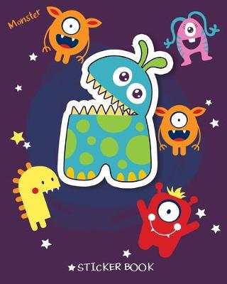 Book cover for Sticker Book Monster