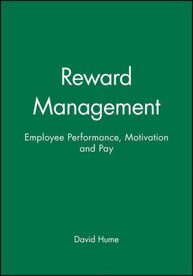 Book cover for Reward Management