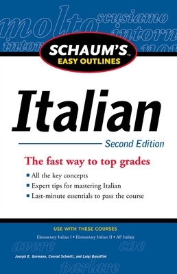 Book cover for Schaum's Easy Outline of Italian, Second Edition