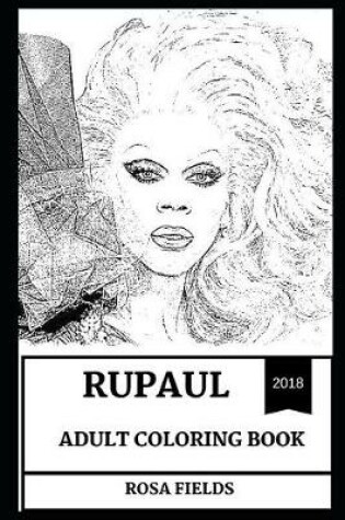 Cover of Rupaul Adult Coloring Book