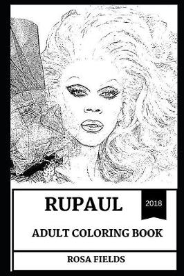 Book cover for Rupaul Adult Coloring Book