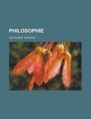 Book cover for Philosophie