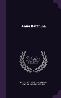 Book cover for Anna Karénina