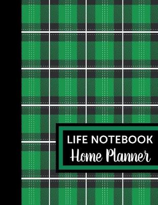 Book cover for Life Notebook Home Planner