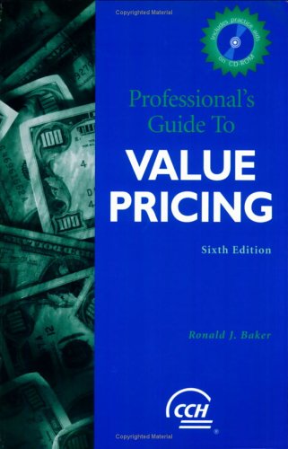 Book cover for Professional's Guide to Value Pricing