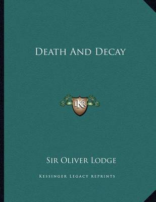 Book cover for Death and Decay