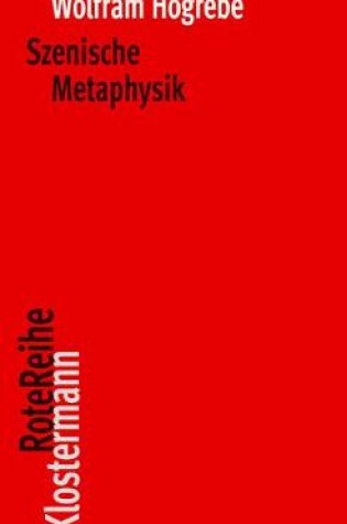 Cover of Szenische Metaphysik