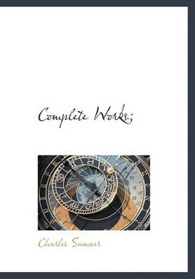 Book cover for Complete Works;